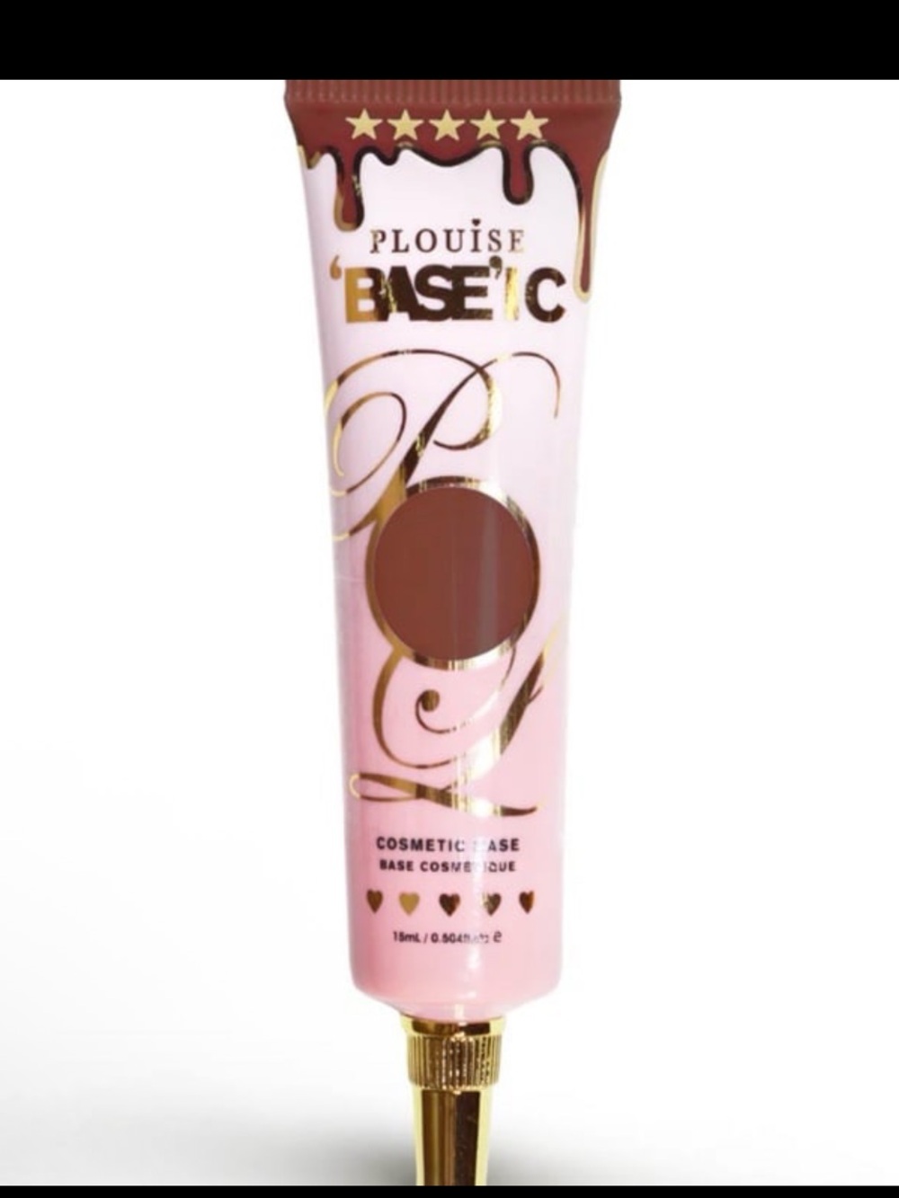 P. Louise Cosmetic Colored Base Eyeshadow Primer Paint - Rosewood NWT